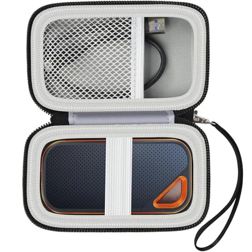 Чехол, совместимый с Anker для PowerCore 10000 Portable Charger 10000mAh Power Bank. Держатель для хранения зарядного устройства аккумулятора для Anker Nano Power Bank (только коробка) - черный - Case