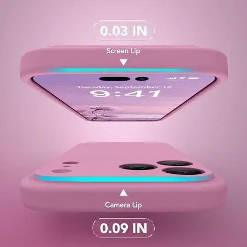 Чехол SuydanBox Magnetic для iPhone 17 Pro Max, совместимый с MagSafe, [Полная защита камеры][Защитное стекло], силиконовый противоударный защитный чехол для iPhone 17 Pro Max 6.9
