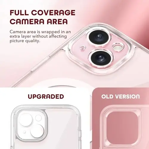 Чехол TIESZEN для iPhone 15 Plus, совместимый с MagSafe, со встроенным защитным экраном для конфиденциальности и защитой камеры, противошпионский, полноразмерный, пыленепроницаемый, ударопрочный жесткий чехол для телефона 6,7