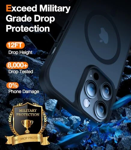 Чехол TORRAS с мощным магнитом для iPhone 14 Pro - 3