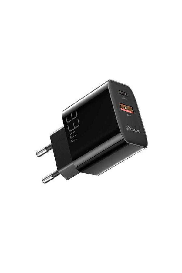 Ch-0921 33w Pd Çift Portlu 1x Type-C 1x USB Girişli Hızlı Adaptör - 4