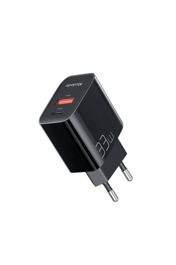 Ch-0921 33w Pd Ikkita Portli 1x Type-C 1x USB Kirishli Tez Adapter - 5