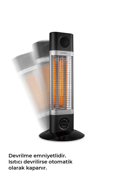 Ch-1200lt 2-Stage 1200 Watt Carbon Infrared Heater - 4