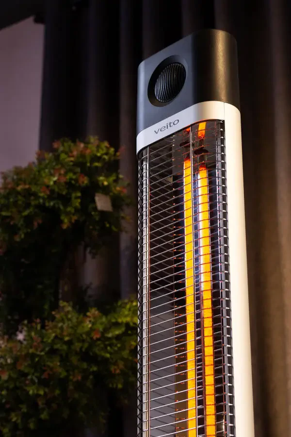 Ch-1200lt 2-Stage 1200 Watt Carbon Infrared Heater - 5