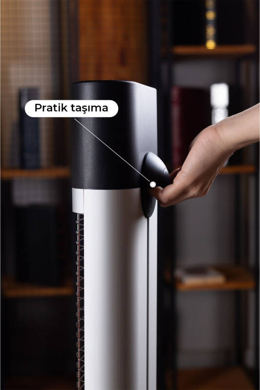 CH1800 RE BioCarbon Infrared Isıtıcı 1800 Watt - Uzaktan Kumandalı - SİYAH - 6