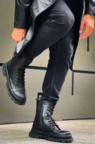 CH229 FST Crow Men's Boots BLACK - CHEKICH