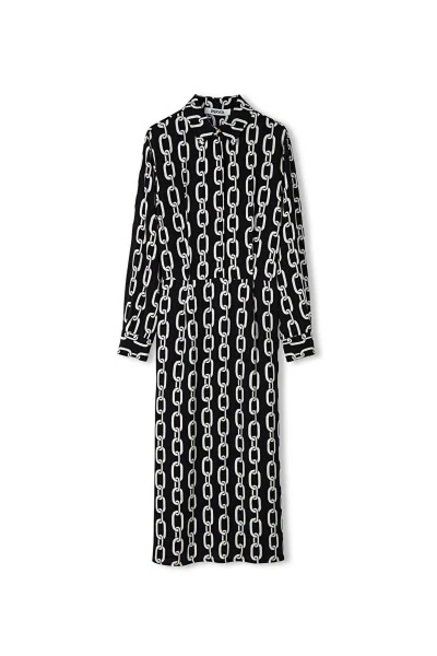 Chain Pattern Dress - 3