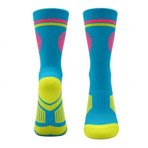 ChalkTalkSPORTS Basketball Socks - Cushioned Mid-Calf Crew - Youth & Adult | Moisture-Wicking Performance Blend, Athletic Basketball Gear, Stay-Up Technology, Arch Support, Breathable, Boys and Men - 2