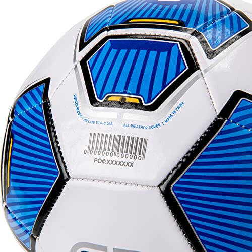 Champro Renegade Soccer Ball, Size 4, Royal - 4