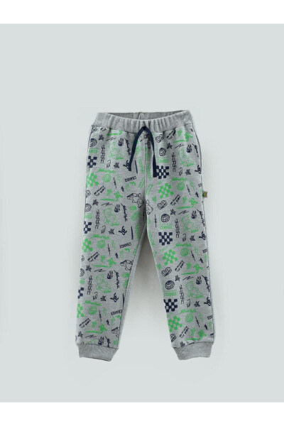 Change Bear Print Boys' Sweatpants - 1