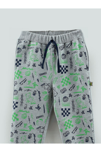 Change Bear Print Boys' Sweatpants - 3