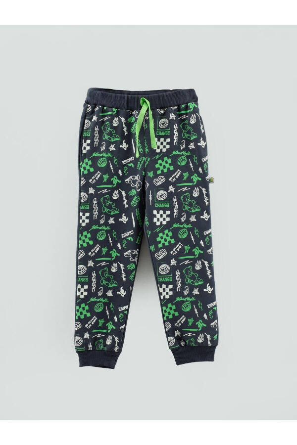 Change Bear Print Sweatpants for Boys - 1