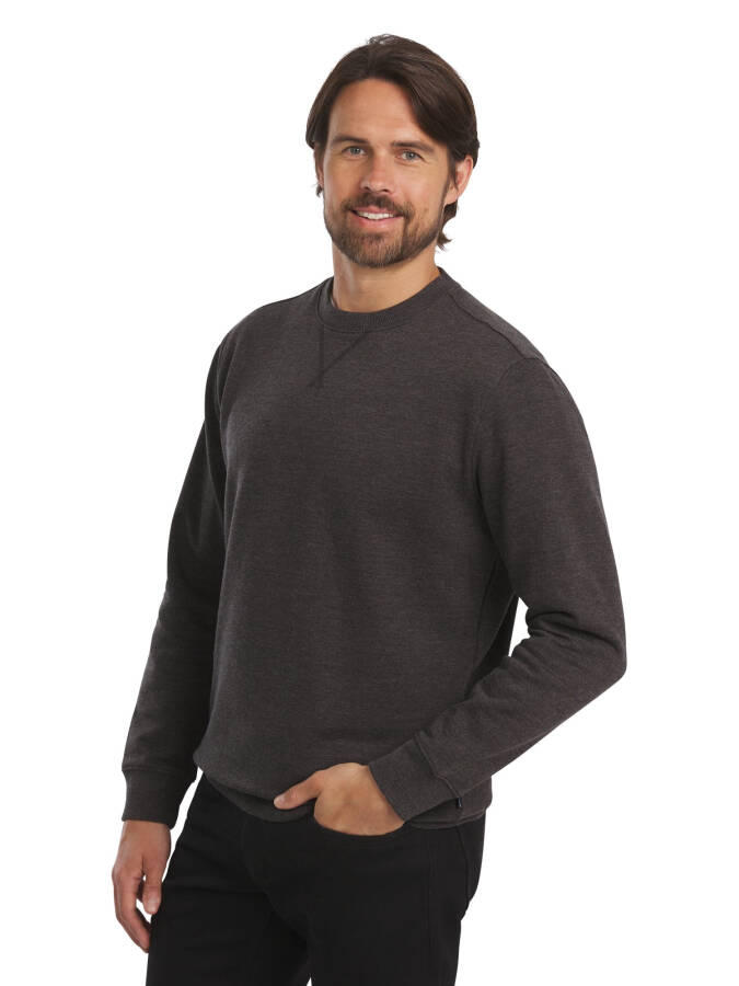 Chaps Men's & Big Men's Everyday Fleece Crewneck Sweatshirt, Sizes S-2XL - 2