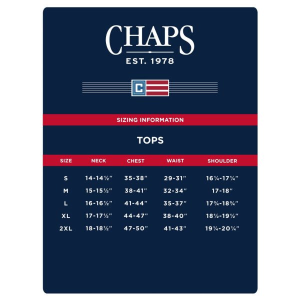 Chaps Men's & Big Men's Everyday Fleece Crewneck Sweatshirt, Sizes S-2XL- - 4