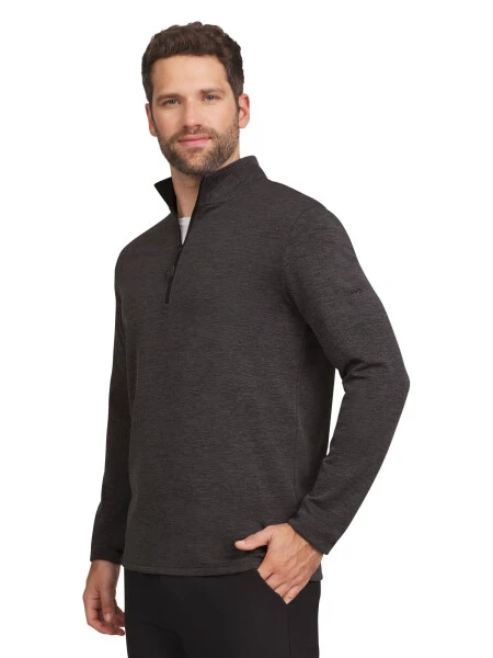 Chaps Golf Men's & Big Men's Fleece Quarter Zip Pullover Sweater, Sizes S-5XL - 3