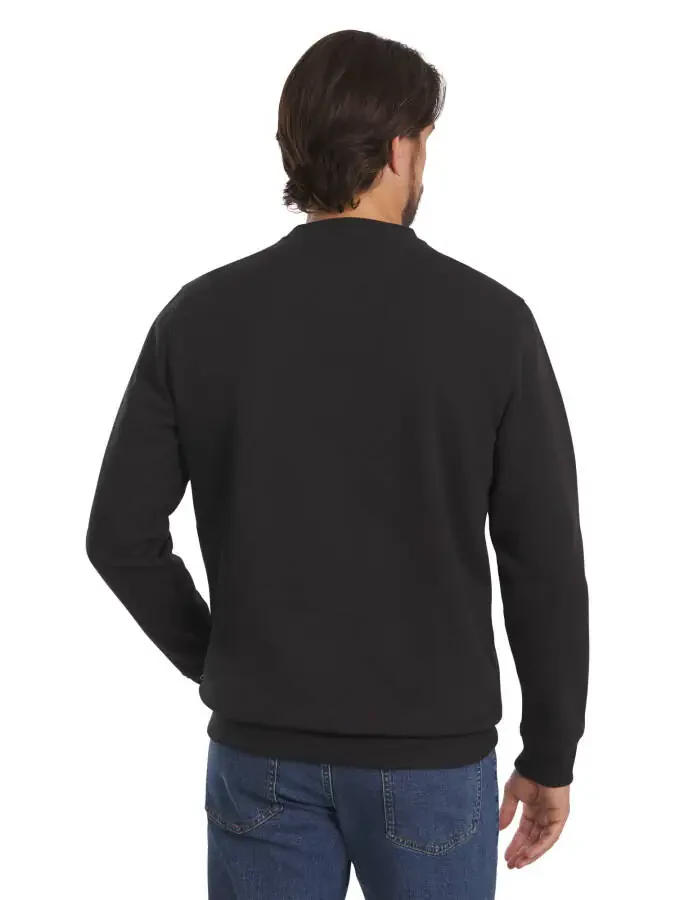 Chaps Men's & Big Men's Everyday Fleece Crewneck Sweatshirt, Sizes S-2XL - 4