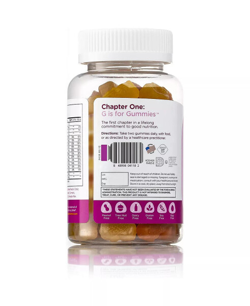 Chapter One Çocuklar İçin Çoklu Vitamin - 120 Adet Aromalı Sakız, Renksiz - 2