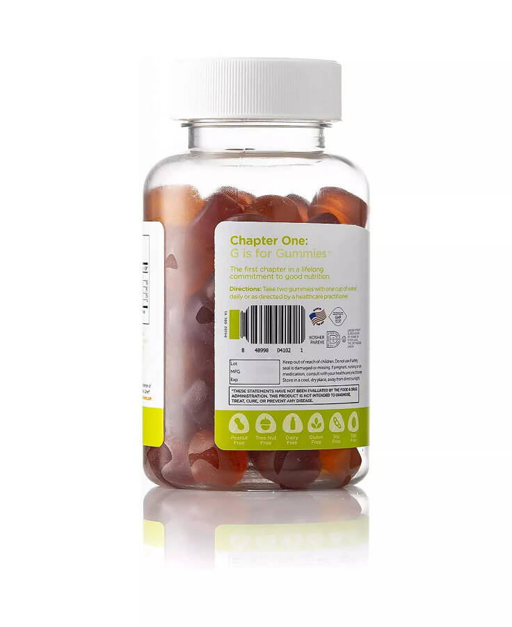 Chapter One Fiber with Natural Chicory Root - 120 Flavored Gummies No Color - 2