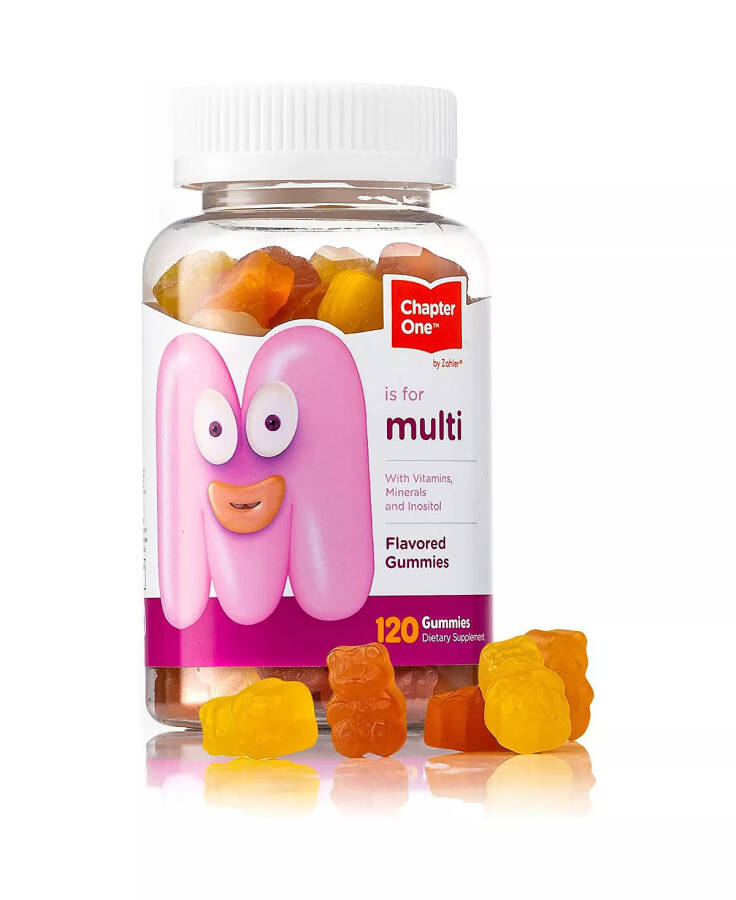 Chapter One Multivitamin for Kids - 120 Flavored Gummies No Color - 1