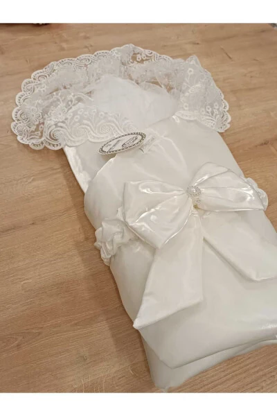 Chaqaloq adyagi Ekru Tashqi Chaqaloq Kundaği Adyagi Kasalxona Chiqishi Mavludlik Sovg'a Paxta - 6