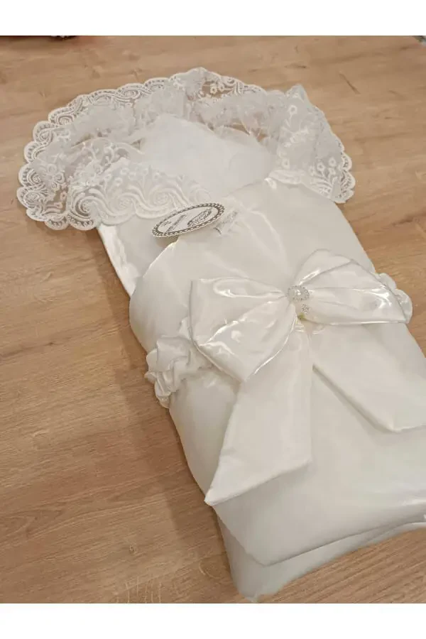 Chaqaloq adyagi Ekru Tashqi Chaqaloq Kundaği Adyagi Kasalxona Chiqishi Mavludlik Sovg'a Paxta - 6