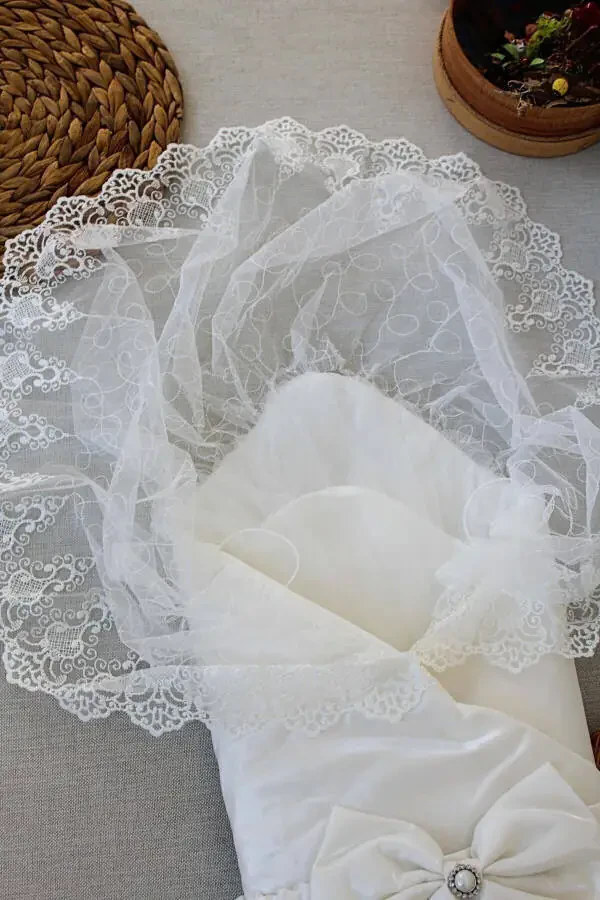 Chaqaloq adyagi Ekru Tashqi Chaqaloq Kundaği Adyagi Kasalxona Chiqishi Mavludlik Sovg'a Paxta - 7