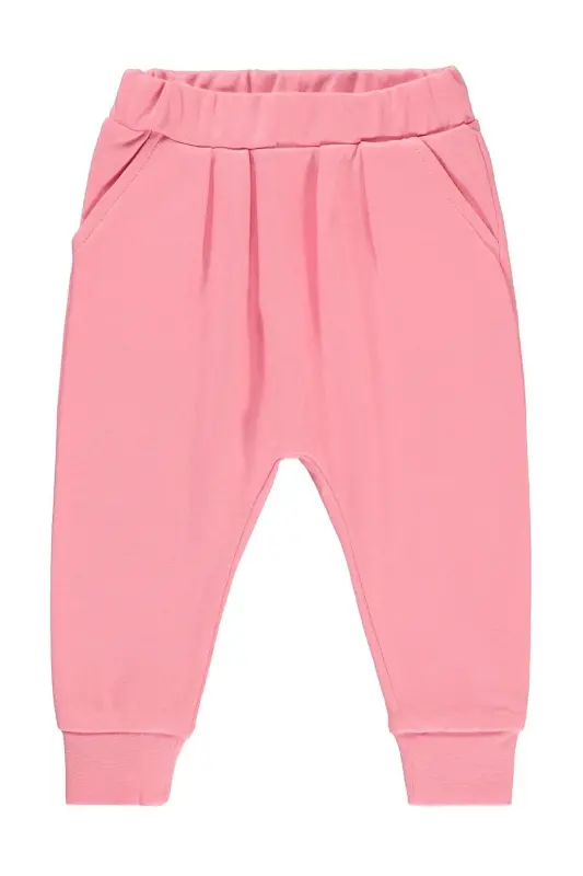 Chaqaloq etikchasiz bitta pastki qism 6-24 oy - Pushti - Shaftoli - CIVIL BABY
