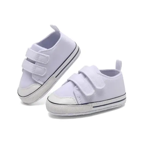 Baby Shoes,Infant Boys Girls Non-Slip Soft Sole Lightweight Sneakers,Unisex First Walking Shoes for 0-18 Months Toddler - 3