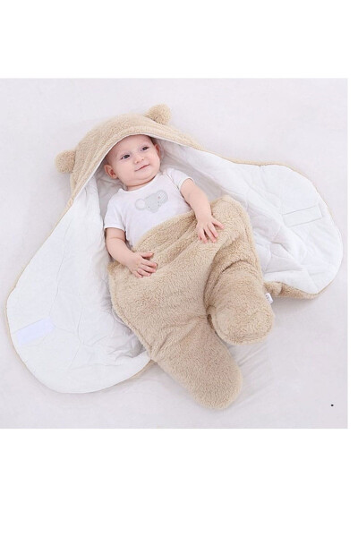 Chaqaloq tashqi kundagi, chaqaloq adyol, chaqaloq uxlash xalati 75 x 80 - 5