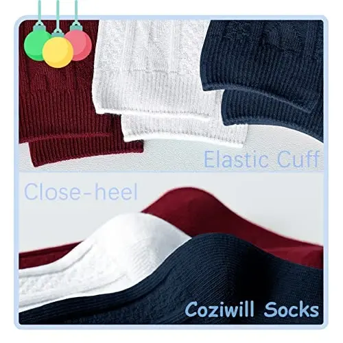 Chaqaloq tizzagacha paypoqlar. Qizlar uchun yangi tug'ilgan chaqaloqlar uchun paypoqlar. O'g'il bolalar uchun chaqaloq naychali paypoqlari. Trikotaj tizzagacha paypoqlar. 0-3/3-6/6-12 oylik. 3/6 juft. - 3