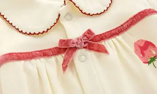 Chaqaloqlar uchun bir qismli kombinezon Yumshoq paxta Uyqu uchun kiyim Oyoqli kombinezon 0-12 oylik chaqaloqlar uchun - 3