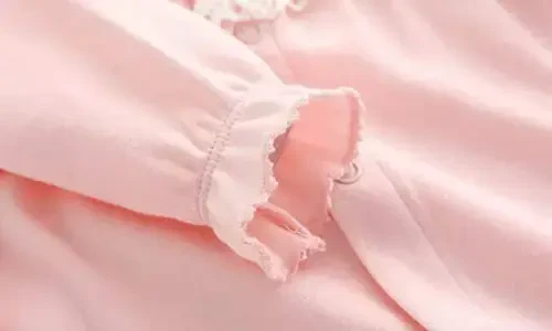 Chaqaloqlar uchun bir qismli yumshoq paxta uyqu kiyimi, 0-12 oylik go'daklar uchun oyoqli kombinezon - 5