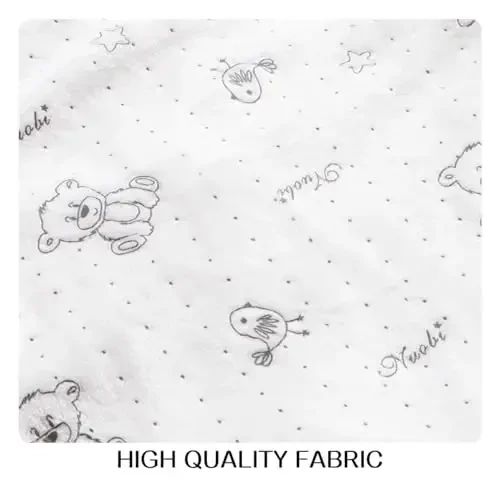 Chaqaloqlar uchun mo'ljallangan Baby Fleece Jumpsuit 0-3 oylik Ayiq qor kostyumi Yangi tug'ilgan chaqaloqlar uchun romper Issiq palto - 6