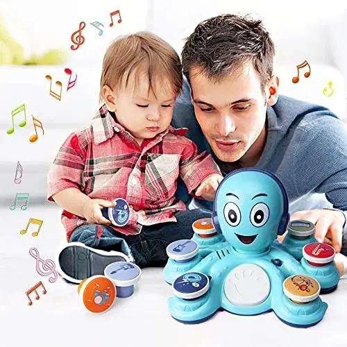 Chaqaloqlar uchun musiqali o'yinchoqlar, Sakkizoyoqli musiqa o'yinchoqlari, Maktabgacha yoshdagi bolalar uchun musiqiy ta'lim o'yinchoqlari, Qizlar va o'g'il bolalar uchun tug'ilgan kun o'yinchoqlari 