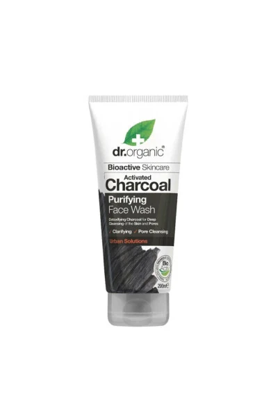 Charcoal Facial Cleanser 200 ml 5060391844152 - DR. ORGANIC