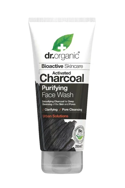 Charcoal Facial Cleanser 200 ml 5060391844152 - DR. ORGANIC (1)