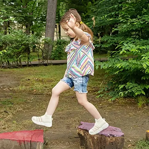 Charrost Toddler Girl Boy Walking Shoes Summer Tennis Sneakers | Wide Dinosaur Design Soft Rubber Sole Breathable Outdoor Running Casual - Charrost (1)