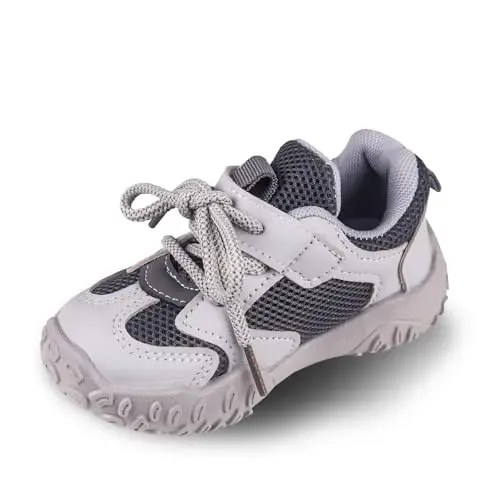 Charrost Toddler Girl Boy Walking Shoes Summer Tennis Sneakers | Wide Dinosaur Design Soft Rubber Sole Breathable Outdoor Running Casual - 1