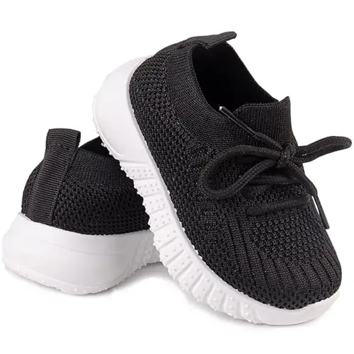 Charrost Toddler Girl Boy Walking Shoes Summer Tennis Sneakers | Wide Dinosaur Design Soft Rubber Sole Breathable Outdoor Running Casual - 1