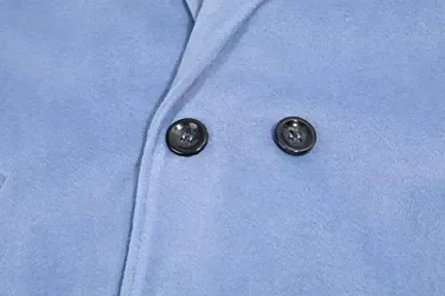 CHARTOU Ayollar uchun katta o'lchamli, yoqali jun aralashmasidan tikilgan, bir tugmali, midi uzunlikdagi palto - 3