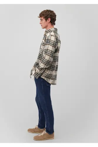 Checked Beige Shirt Regular Fit / Normal Fit 02112 - MAVI (1)