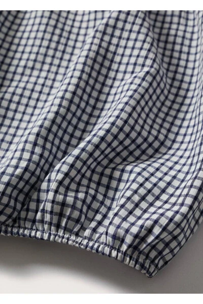 Checked Blouse - 6