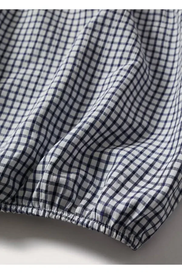 Checked Blouse - 6