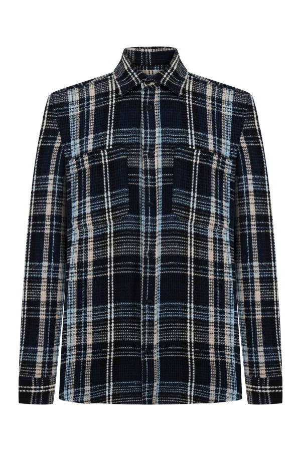 Checked comfortable fit shirt - 4