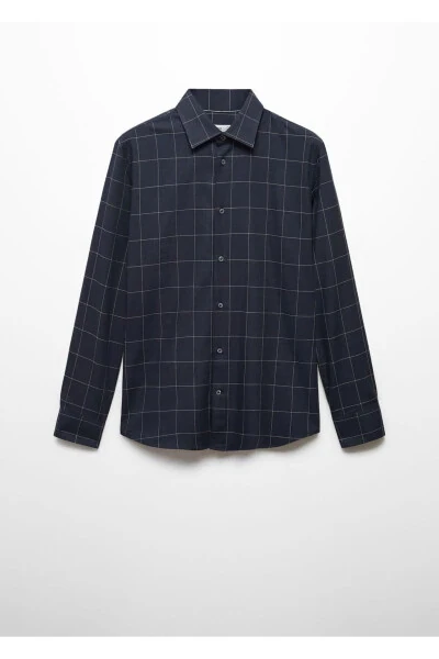 Checked Flannel Cotton Shirt - 3