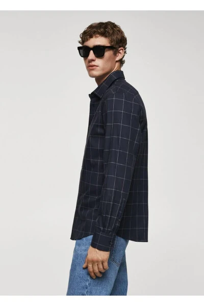 Checked Flannel Cotton Shirt - 6