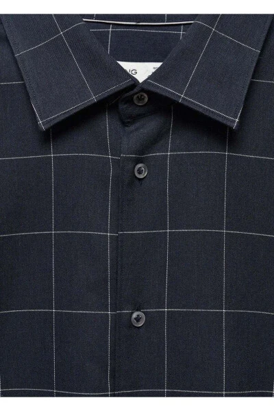 Checked Flannel Cotton Shirt - 7