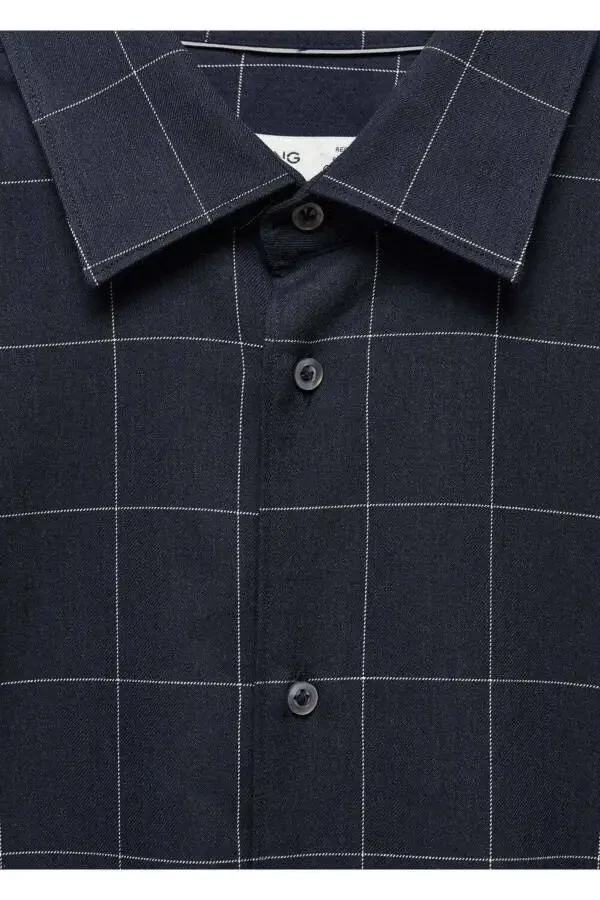 Checked Flannel Cotton Shirt - 7