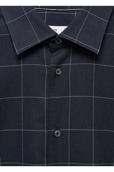 Checked Flannel Cotton Shirt - 7
