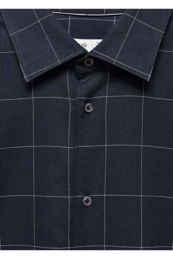 Checked Flannel Cotton Shirt - 7